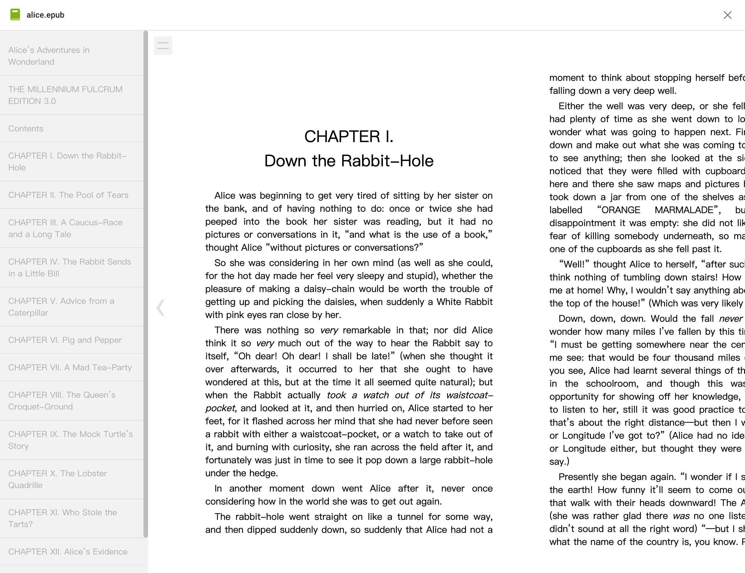 ePub 阅读器
