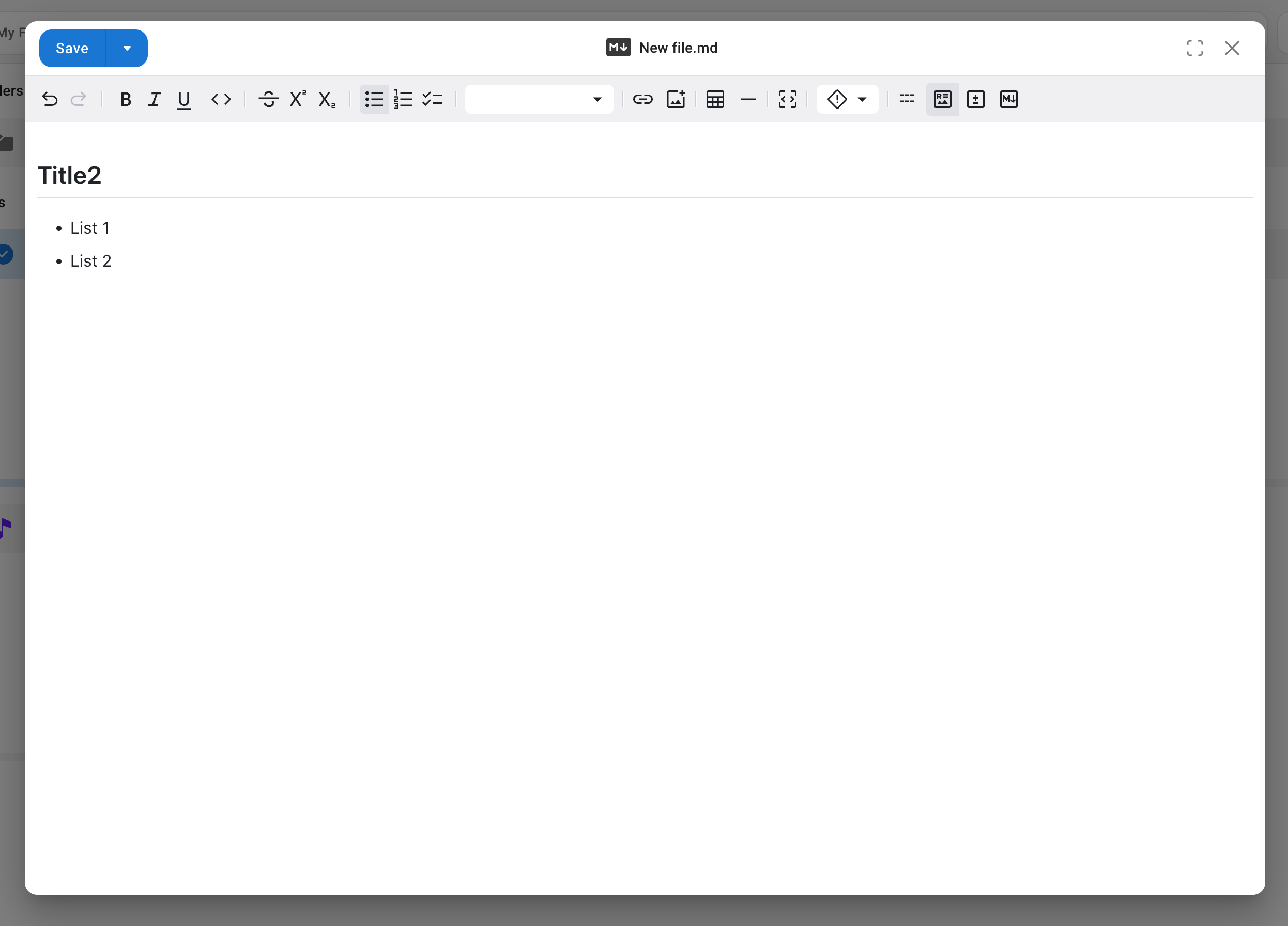 Markdown 编辑器